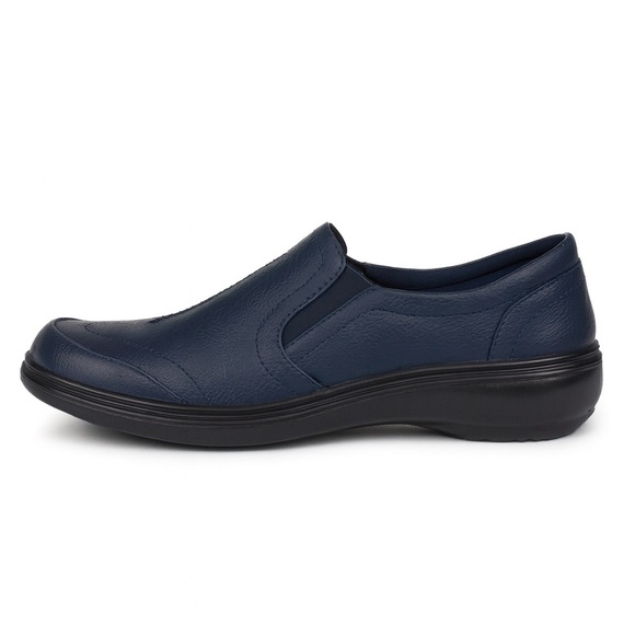 Easy Street Ultimate Women’s 7.5N Navy Slip-On Comfort Shoe | New Without Tags. - Picture 4 of 8